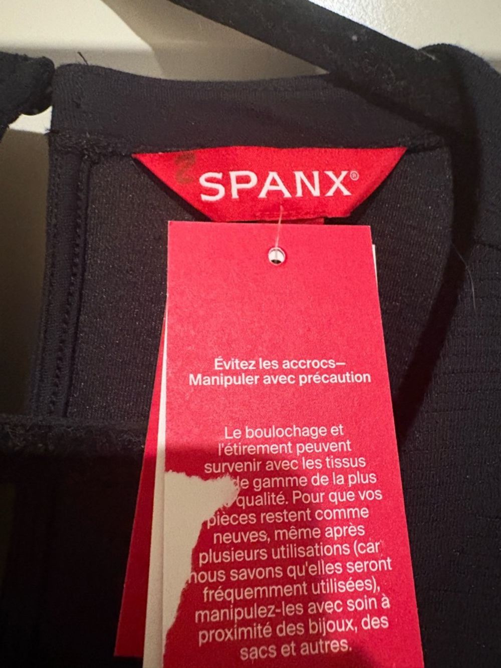 SPANX AirEssentials French Rib
Sleeveless Jumpsuit Large Black NWT - Picture 6 of 7